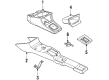 Pontiac LeMans Center Console Base Diagram - 96155919