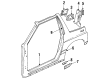 Chevy Tracker Fuel Door Diagram - 30009693