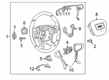 Chevy Silverado 2500 HD Cruise Control Switch Diagram - 23262288