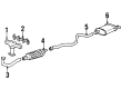 Chevy Corsica Catalytic Converter Diagram - 25103894