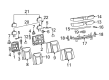 Chevy Seat Cushion Diagram - 89041330