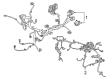 Chevy Bolt EV Chassis Wiring Harness Connector Diagram - 42805881