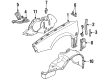 Saturn Fender Diagram - 21095376