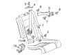 Buick Cascada Seat Belt Diagram - 19332388