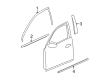 Buick Lucerne Door Moldings Diagram - 15848457