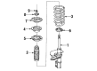 Chevy Beretta Coil Spring Insulator Diagram - 22128629