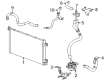 Cadillac CT6 Radiator Diagram - 23385891