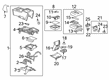 Chevy Center Console Diagram - 20943847