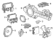 Chevy Corvette Subwoofer Diagram - 23274906