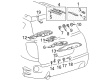 Pontiac Wiper Blade Diagram - 88969934