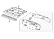 Buick LaCrosse Floor Pan Diagram - 20870151