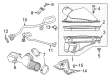 Cadillac ATS Air Hose Diagram - 22964585