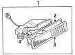 Chevy Tracker Side Marker Light Diagram - 30000169