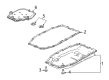 Chevy Colorado Transmission Pan Diagram - 24045034