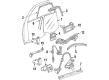 Chevy Corsica Window Run Diagram - 20675514