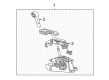 Chevy Shift Cable Diagram - 23295736