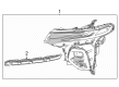 Chevy Silverado EV Headlight Diagram - 86520632