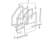 Buick Door Seal Diagram - 10449198