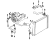 Oldsmobile Cutlass Cruiser Cooling Hose Diagram - 24500542