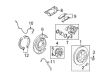 Chevy Backing Plate Diagram - 25911892