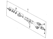 Pontiac Bonneville Axle Shaft Diagram - 26021044