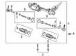 Cadillac Rack And Pinion Diagram - 84706247