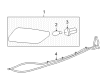 Chevy Captiva Sport Side Marker Light Diagram - 96830944