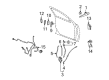 Buick Exterior Door Handle Diagram - 25865676