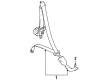 Chevy Metro Seat Belt Diagram - 91174976