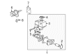 Chevy Brake Master Cylinder Repair Kit Diagram - 22936000