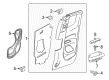 Chevy Colorado Armrest Diagram - 23137770