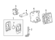 Buick Enclave Antenna Diagram - 13580787