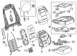 Chevy Equinox EV Seat Covers Diagram - 85723930