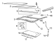 Chevy SS Weather Strip Diagram - 92237346