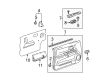 Chevy Colorado Door Seal Diagram - 15170062