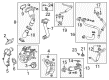 Cadillac XTS Coolant Pipe Diagram - 12621877