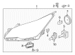 Buick Envision Headlight Diagram - 84152651