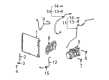 Cadillac STS A/C Compressor Diagram - 89023453