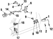 Buick Interior Door Handle Diagram - 10350955