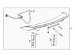 Chevy Spoiler Diagram - 22819094