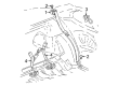 Pontiac Grand Am Seat Belt Diagram - 12453498