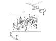 Cadillac DeVille Headlight Diagram - 16509756
