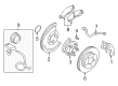 Chevy S10 Blazer Brake Pads Diagram - 19152030