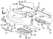 Chevy Silverado 2500 HD Brake Caliper Repair Kit Diagram - 11519376