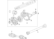 Cadillac CT4 Axle Shaft Diagram - 87829455