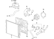 Chevy Traverse Limited A/C Condenser Fan Diagram - 85151154