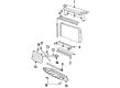 Oldsmobile Aurora Air Deflector Diagram - 25637361