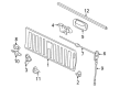 Chevy Silverado 1500 Classic Exterior Door Handle Diagram - 15997911