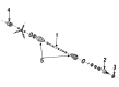 Buick Riviera CV Joint Diagram - 26020962
