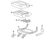 Chevy Traverse Seat Cushion Diagram - 26445634